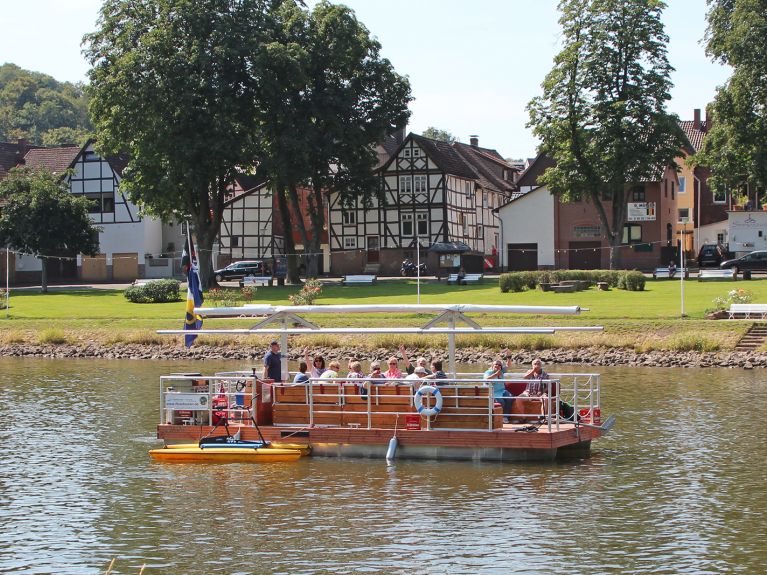 Floßtouren im Weserbergland