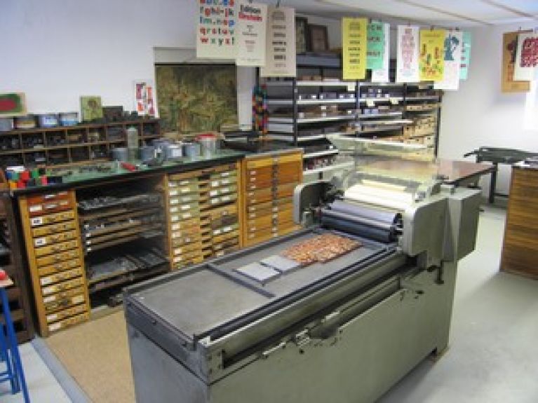 Historische Druckerei in Deitlevsen